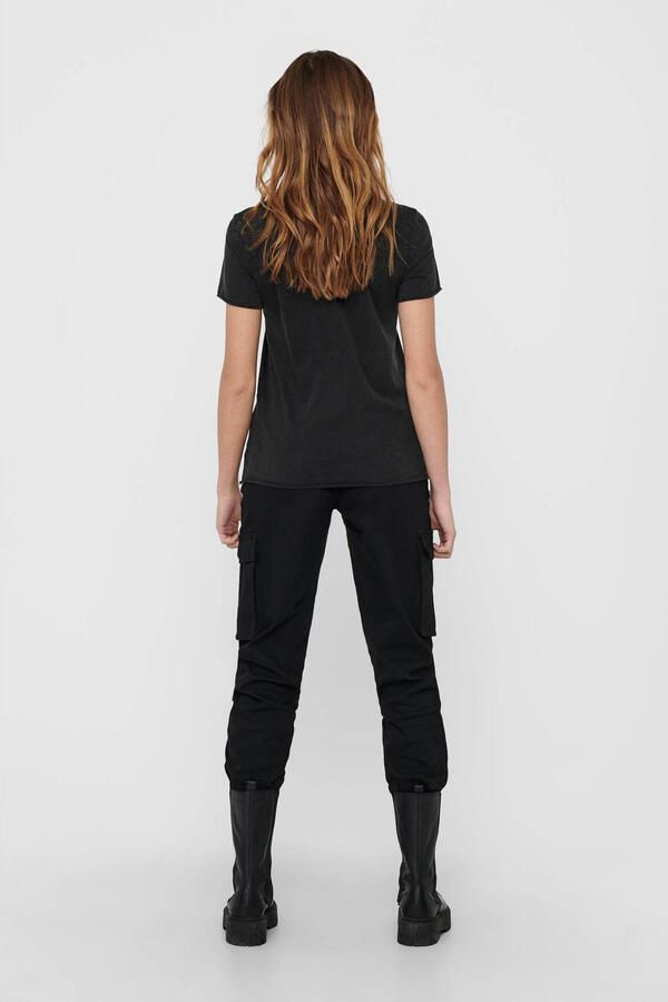 Only Shirt met ronde hals ONLLUCY REG S S TOP JRS NOOS - Foto 2