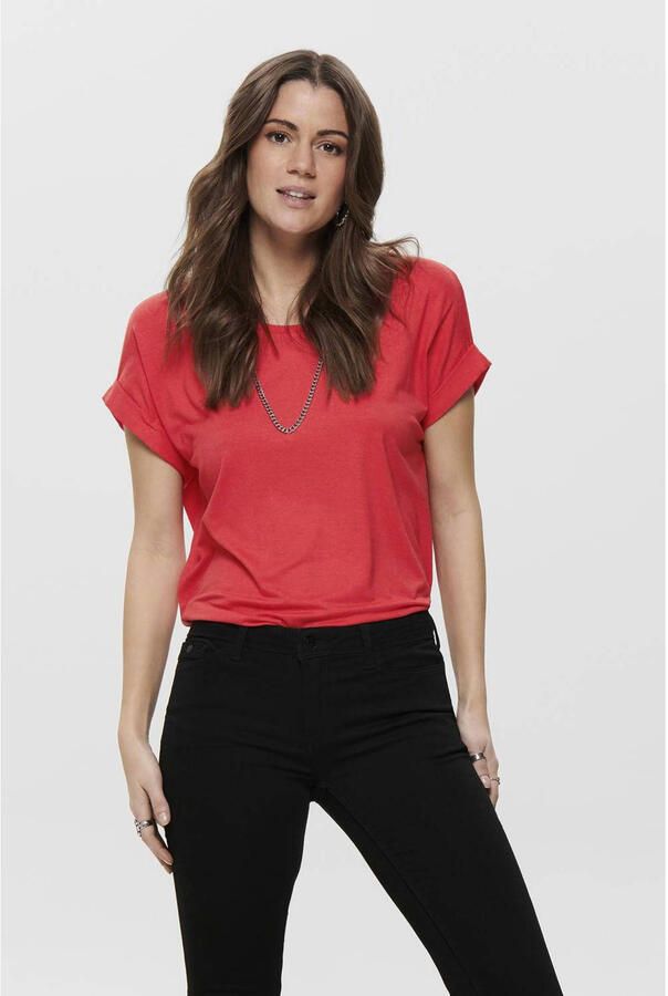 Only T-shirt ONLMOSTER S S O-NECK TOP NOOS JRS