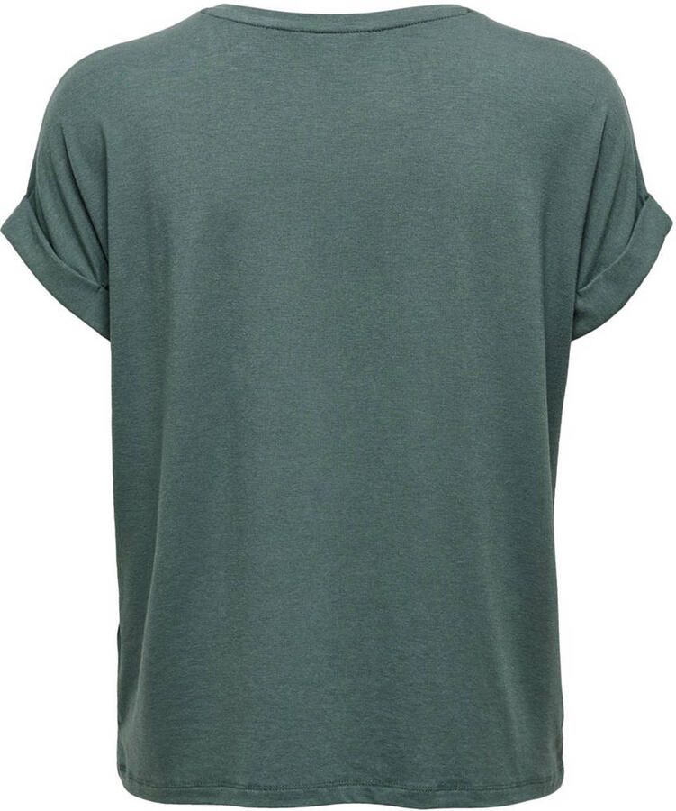 Only T-shirt ONLMOSTER – T-shirt met gemêleerde look en elastisch materiaal