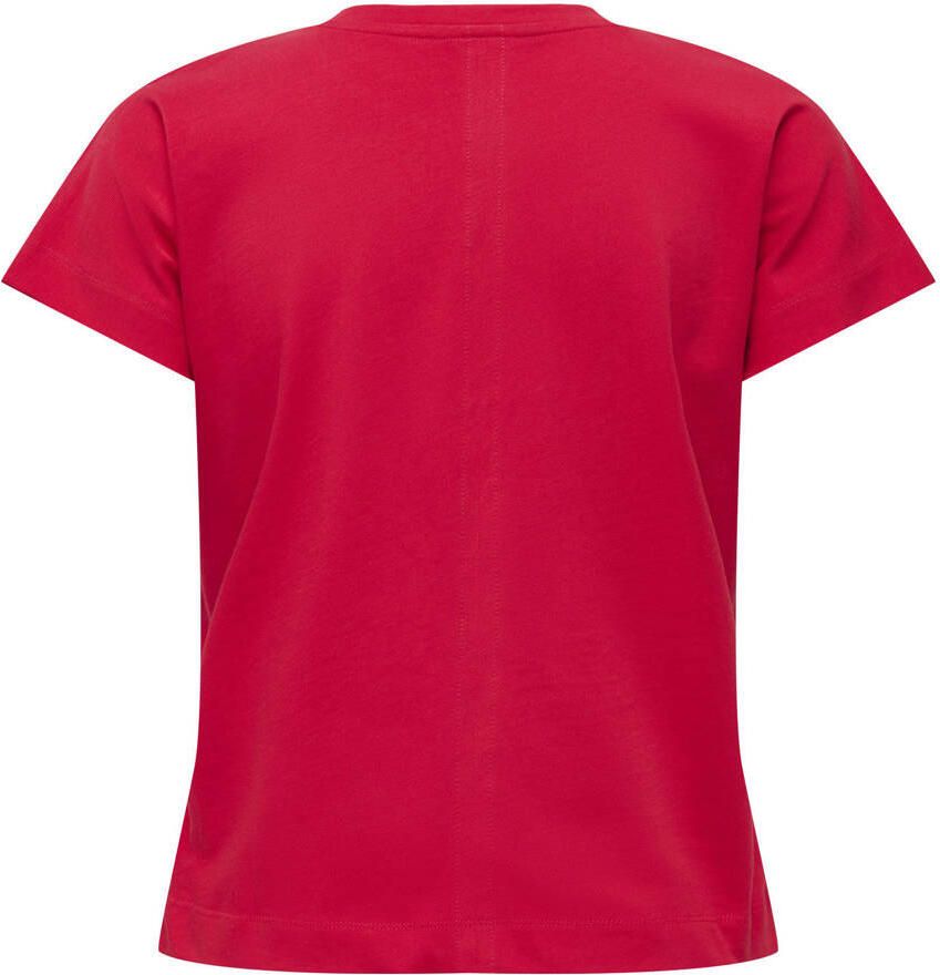 ONLY T-shirt rood - Foto 2