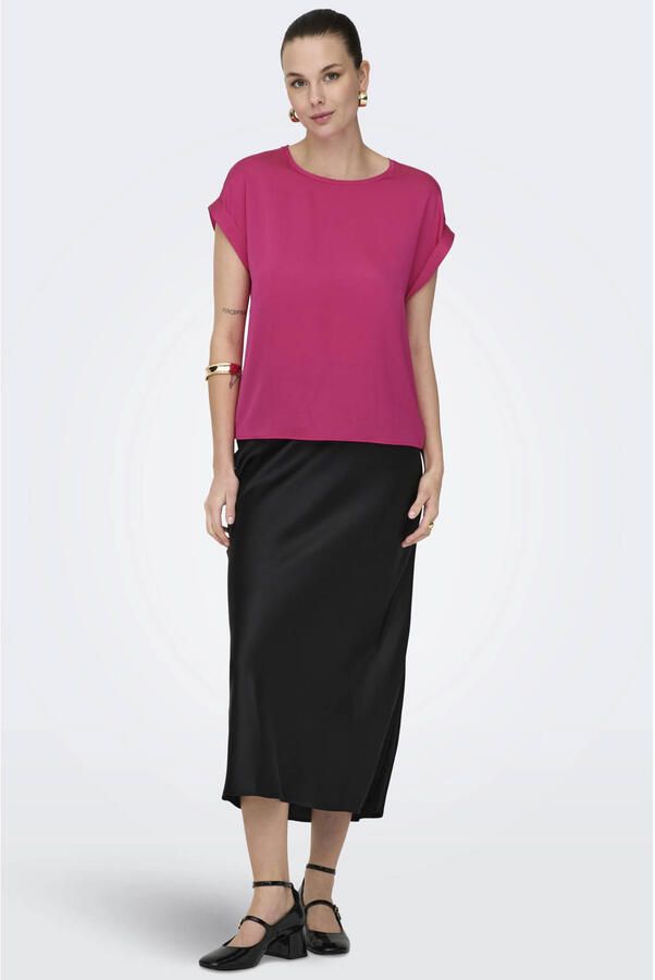 ONLY T-shirt roze - Foto 3