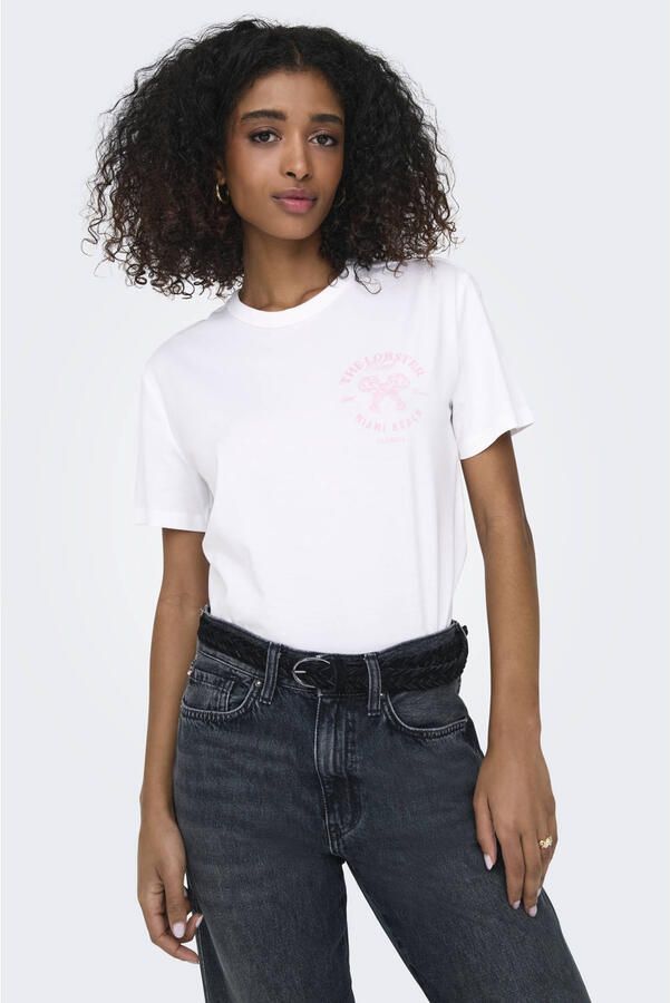 Only Dina Life SS Shirt Dames - Foto 3