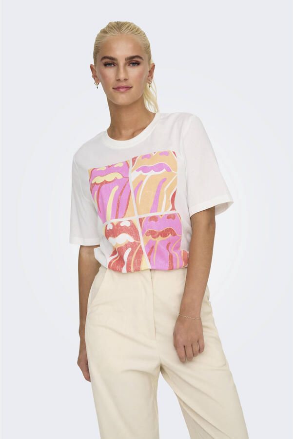 ONLY T-shirt wit - Foto 3