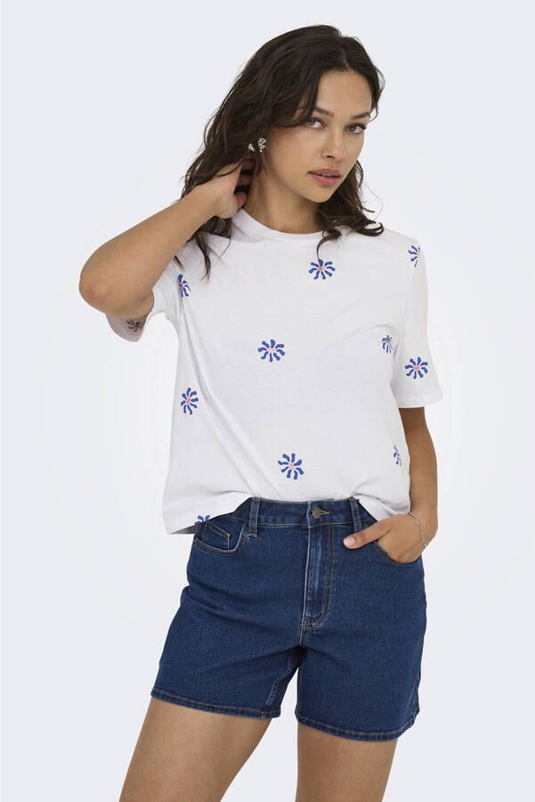 Only Rita Flower Top Shirt Dames