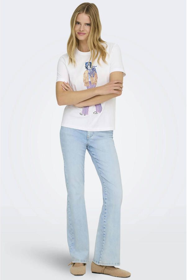 ONLY T-shirt wit - Foto 2