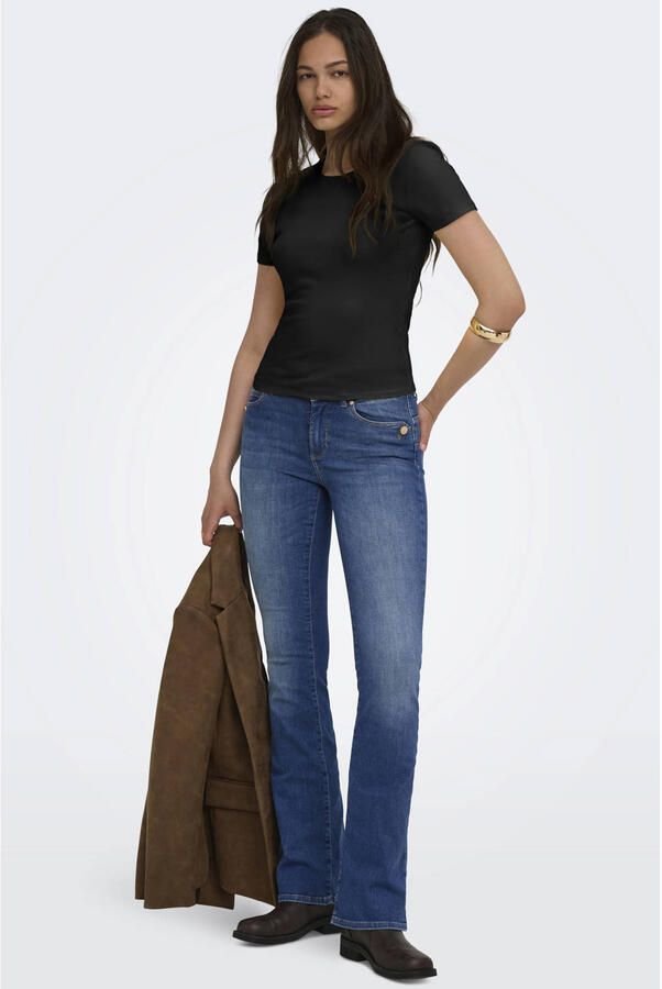 ONLY T-shirt zwart - Foto 3
