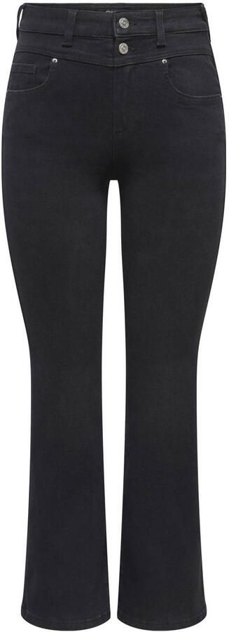 ONLY TALL flared jeans black denim
