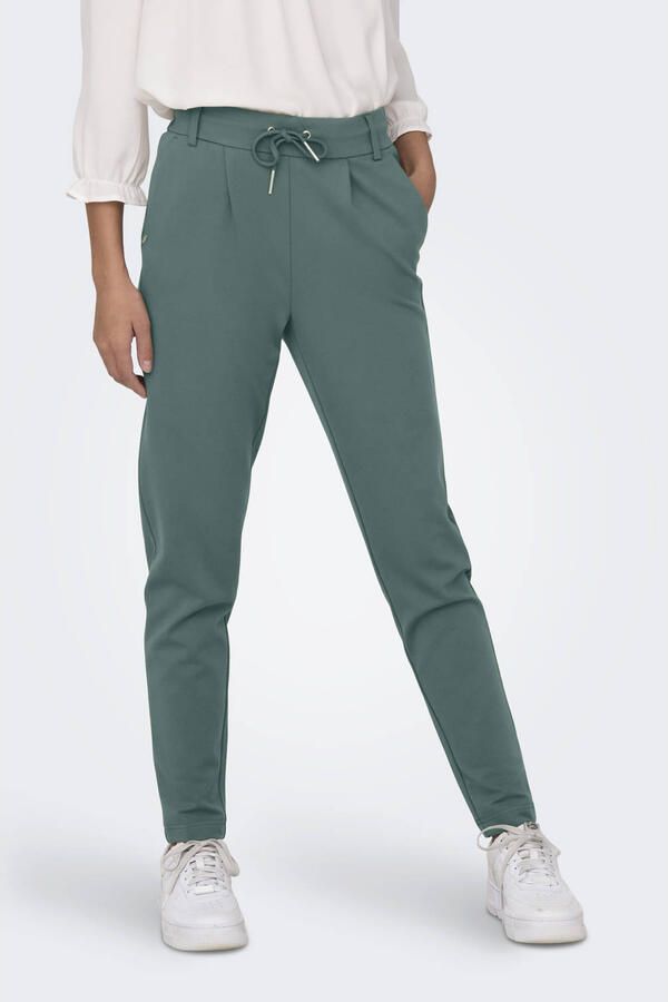 Only Regular fit stoffen broek in viscosemix model 'POPTRASH LIFE EASY'