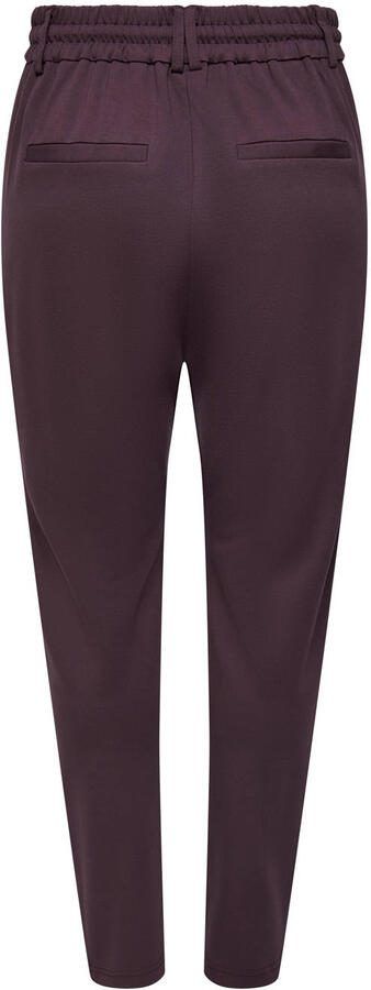 Only Regular fit trainingsbroek van viscosemix model 'POPTRASH'
