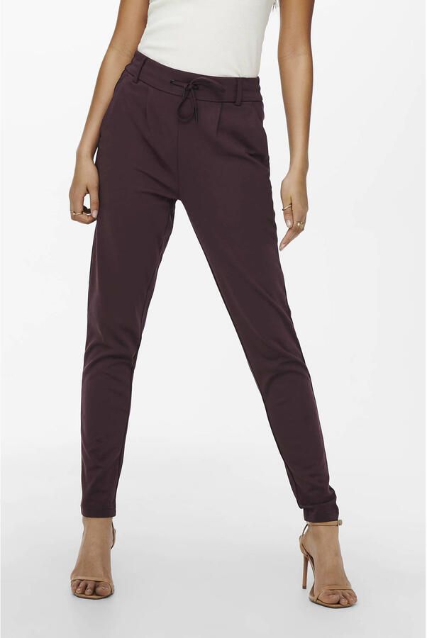 Only Regular fit trainingsbroek van viscosemix model 'POPTRASH' - Foto 2