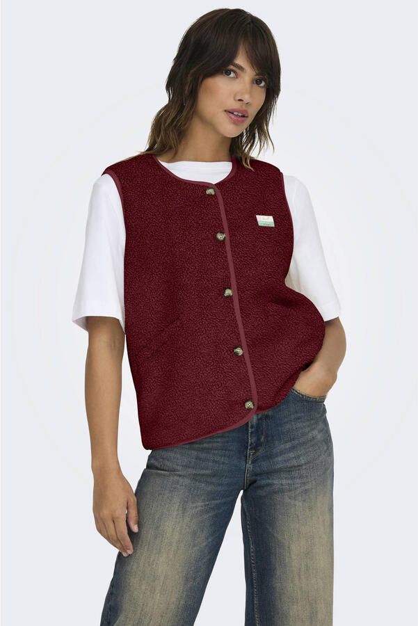 Only Baby Life Teddy Vest Dames