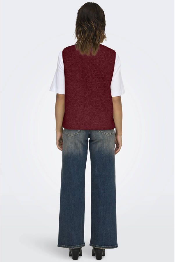 Only Baby Life Teddy Vest Dames - Foto 2