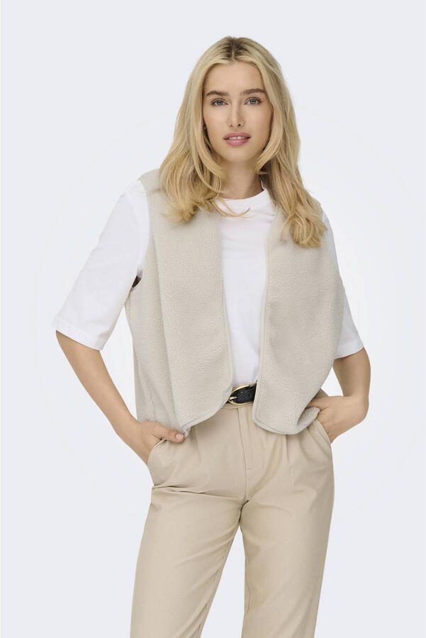 ONLY teddy gilet ecru - Foto 2