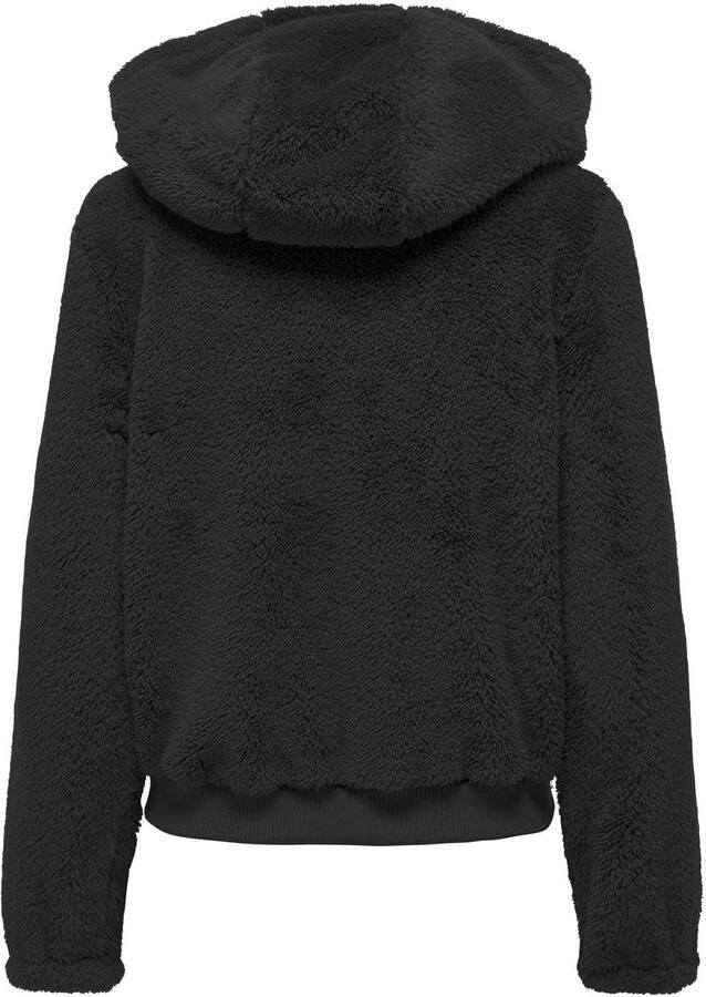 Only Pluche jas met capuchon ONLNEWANNA CONTACT SHERPA JKT OTW NOOS