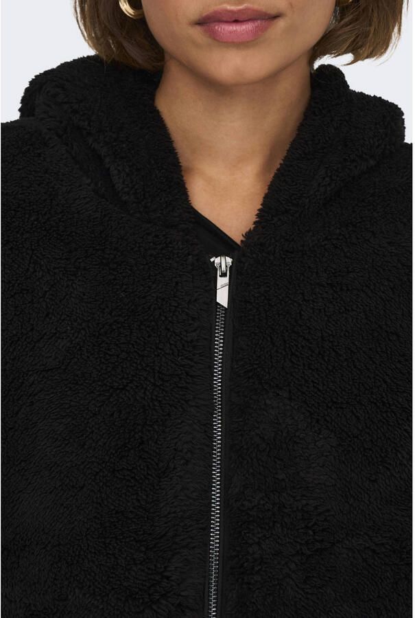 Only Pluche jas met capuchon ONLNEWANNA CONTACT SHERPA JKT OTW NOOS