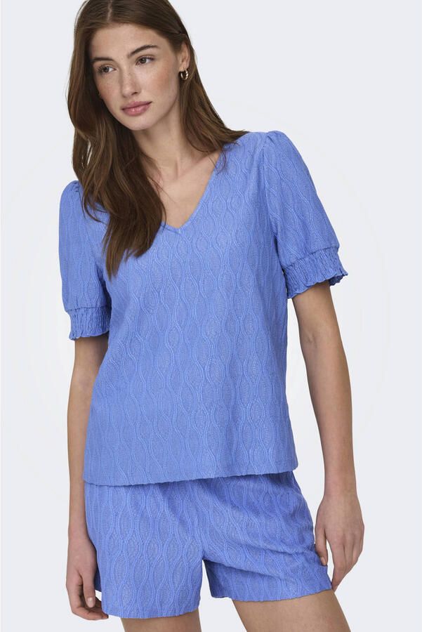 ONLY top blauw