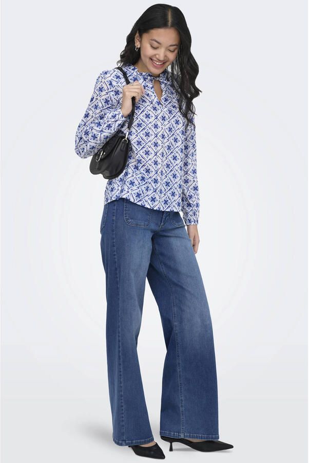 ONLY top blauw - Foto 3