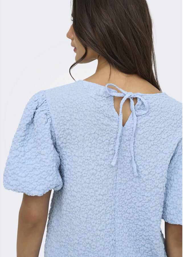 ONLY top broderie blauw - Foto 2