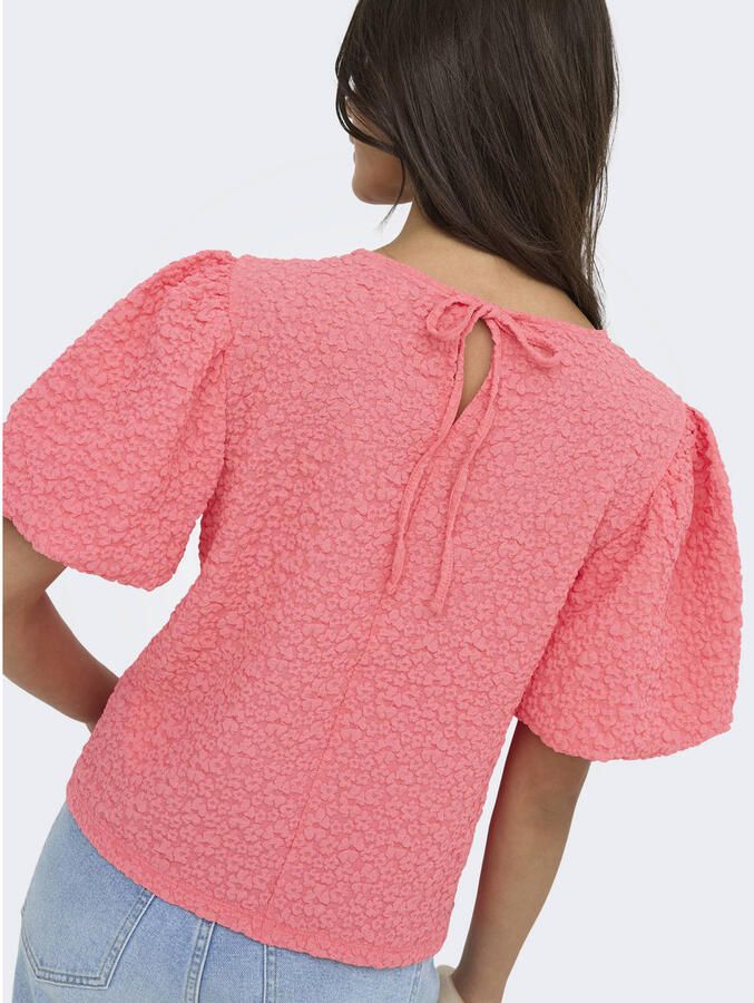ONLY top broderie roze - Foto 2