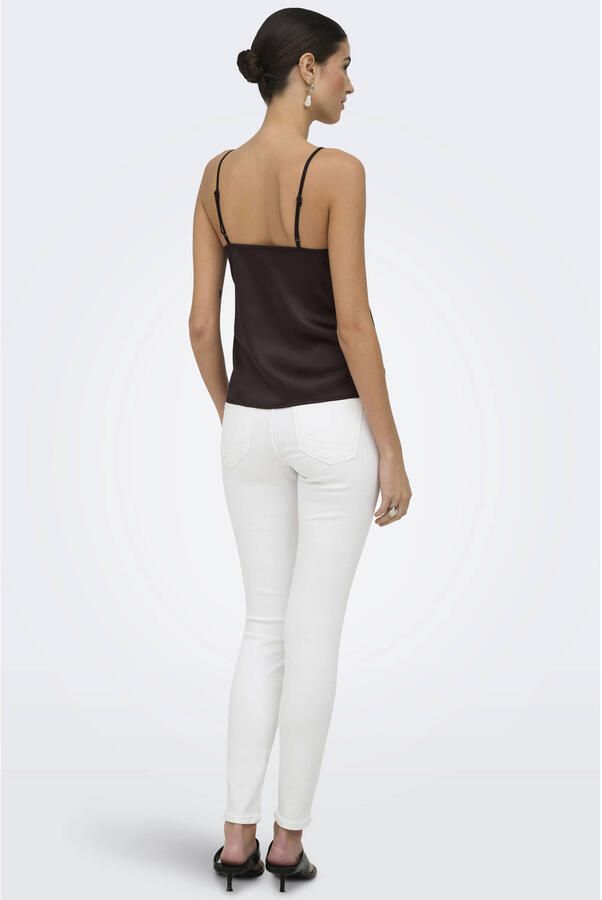 Only regular fit top met bandjes met kant model 'RAYA' - Foto 2
