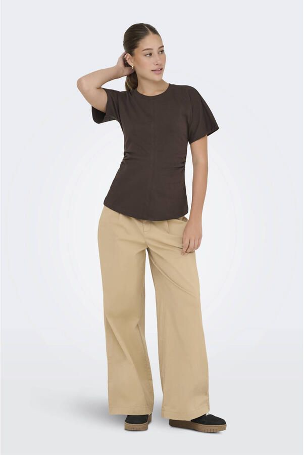Only Marie Ruching Top Dames - Foto 2