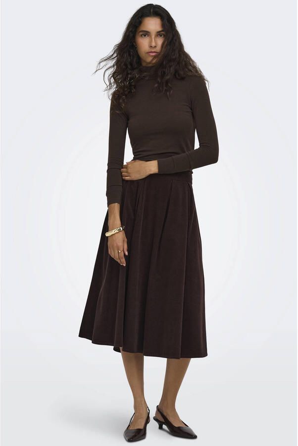 Only Regular fit shirt met lange mouwen met viscose model 'GLAMOUR' - Foto 2
