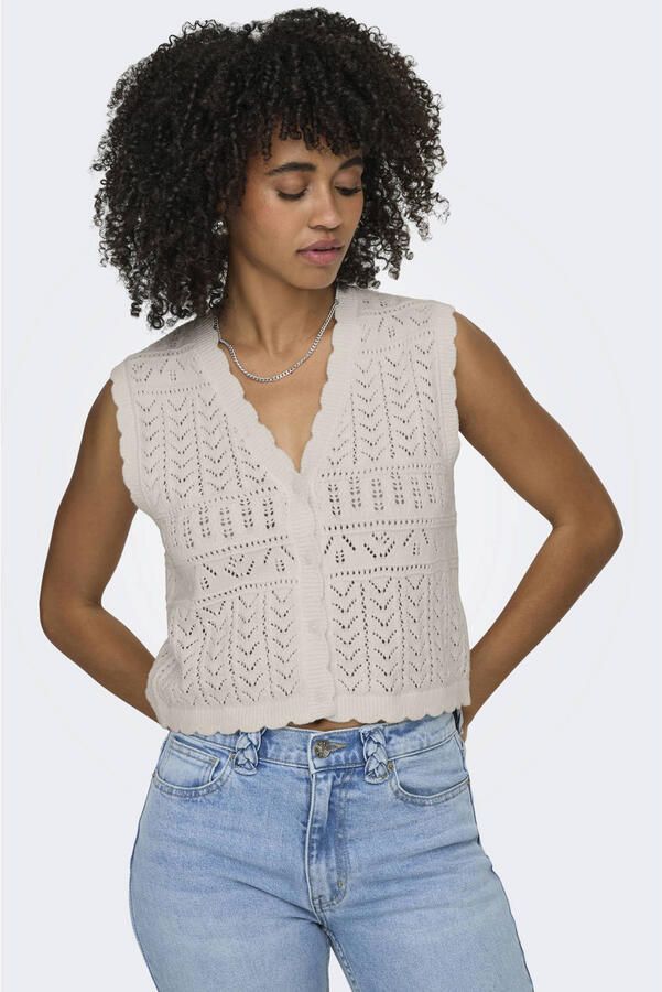 Only Blouse Noos Irina Vest Pumice Stone - Foto 3