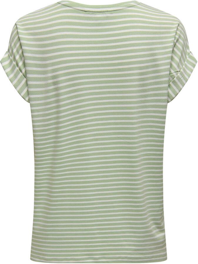 Only Moster Stripe S S Shirt Dames