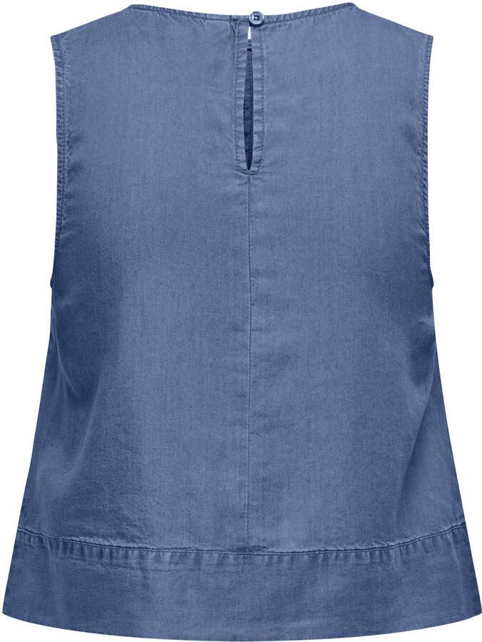 ONLY top medium blue denim