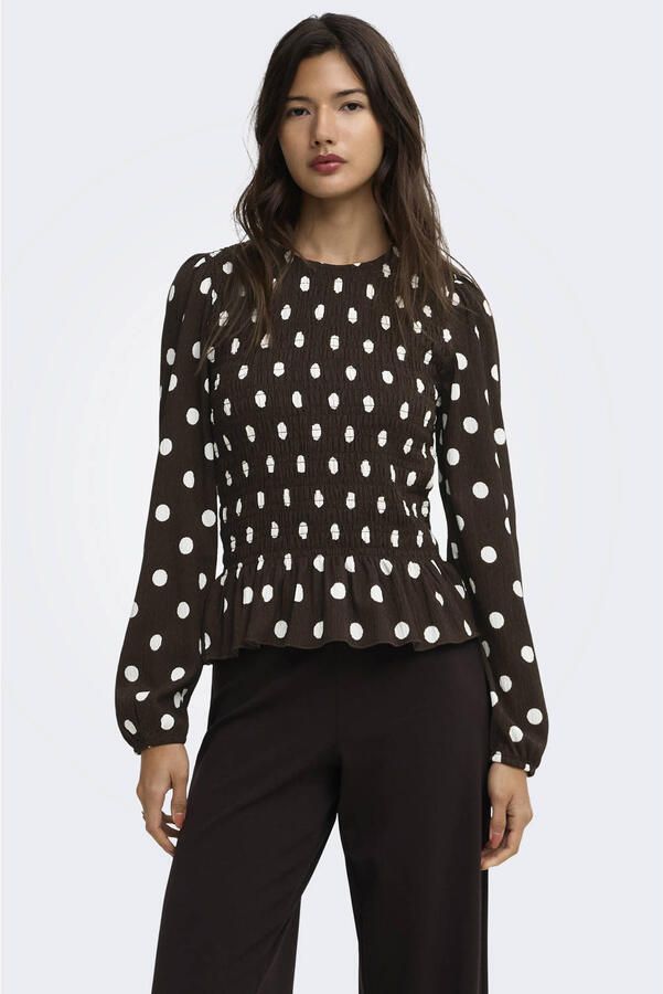 ONLY top met stippen