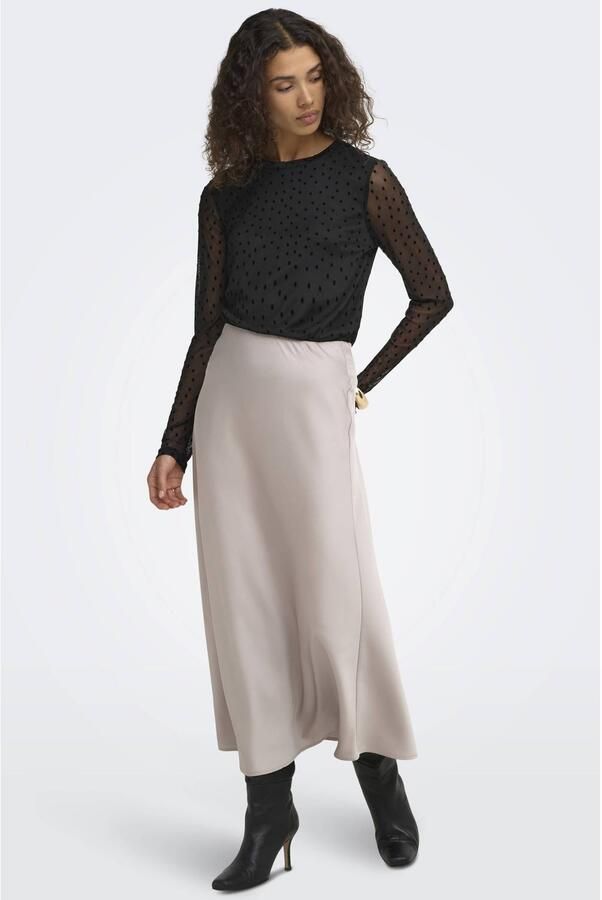 ONLY top met stippen zwart - Foto 3