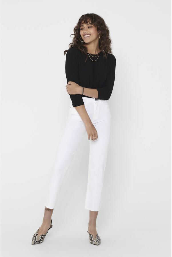 Only Shirt met 3 4-mouwen ONLGLAMOUR 3 4 TOP JRS NOOS - Foto 3