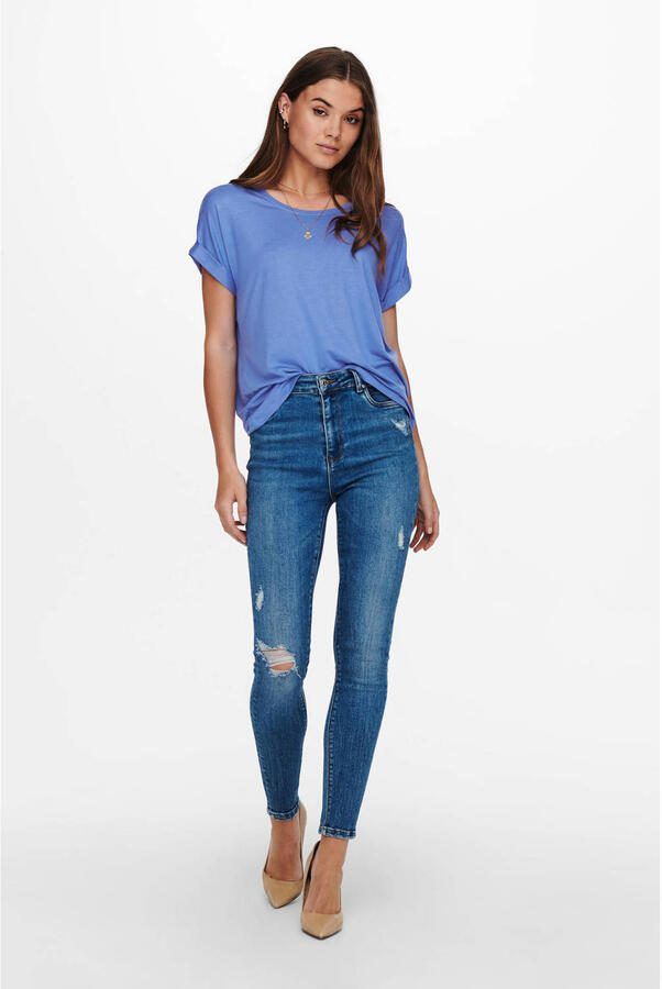 Only T-shirt ONLMOSTER – Shirt met korte mouwen en omslag en klassieke look - Foto 2