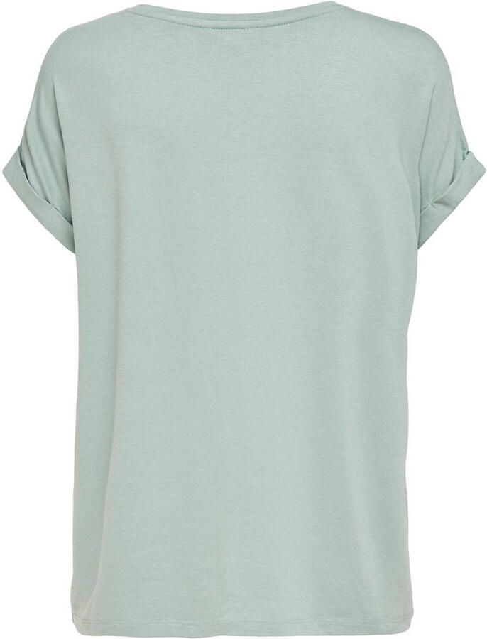 Only T-shirt ONLMOSTER – Shirt met korte mouwen en omslag en klassieke look