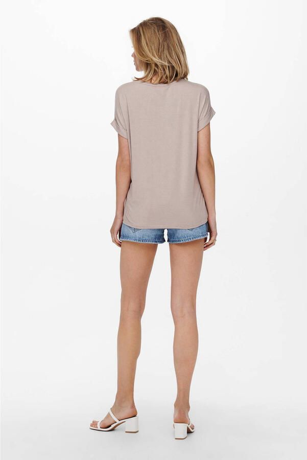 Only T-shirt ONLMOSTER – Shirt met korte mouwen en omslag en klassieke look - Foto 2