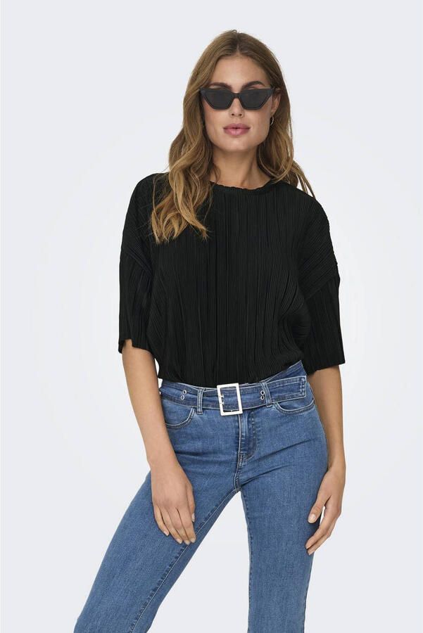 Only Plisséshirt ONLRAVENNA S S PLISSE TOP NOOS JRS