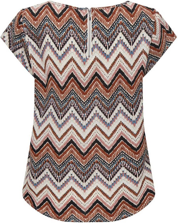 Only Stijlvolle korte mouwen blouse Multicolor Dames - Foto 2