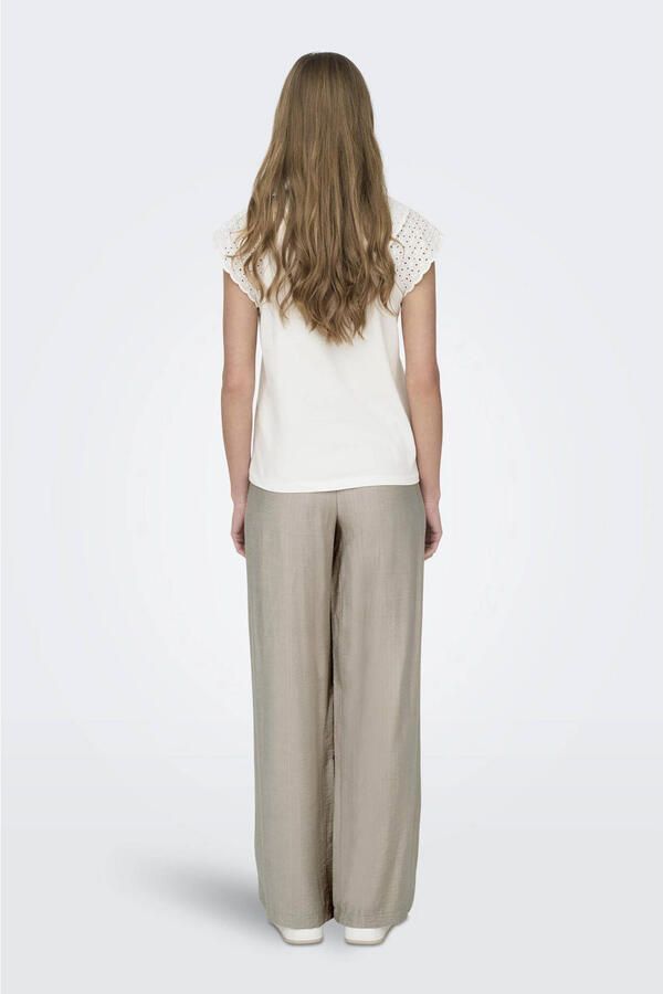 Only Shirt met korte mouwen ONLXIANA LIFE S S MIX TOP JRS