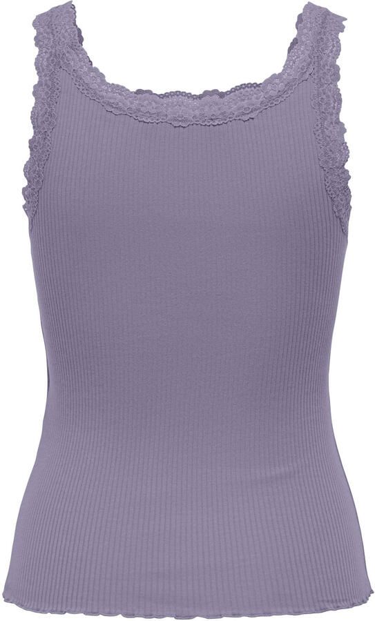 Only slim fit tank top van katoenmix model 'SARA' - Foto 3