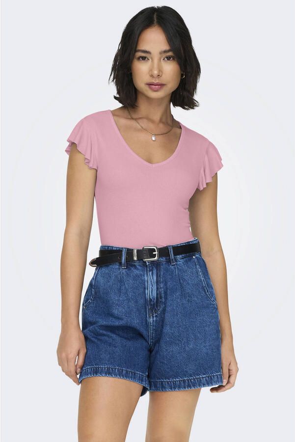 Only Belia Cap Sleeve Top Dames