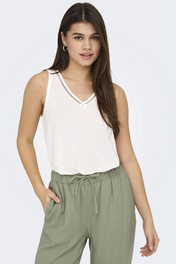 Only Penny V-Neck Top Dames