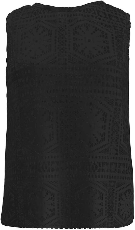 ONLY top zwart crochet - Foto 3