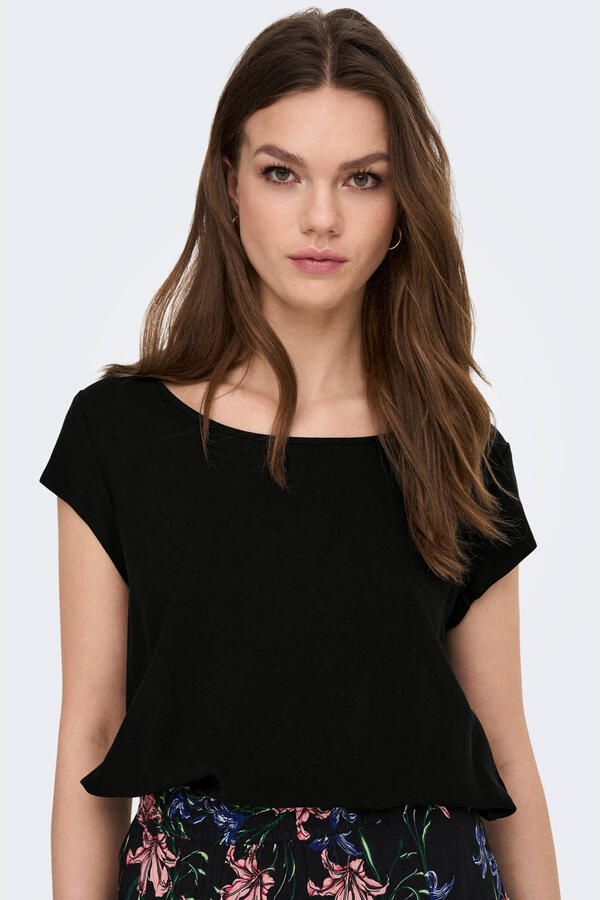 Only Shirt ONLNOVA LIFE VIS S S TOP SOLID