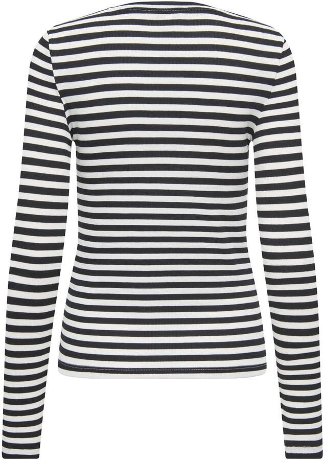 Only Shirt met lange mouwen ONLMAI STRIPE L S TOP JRS NOOS - Foto 3