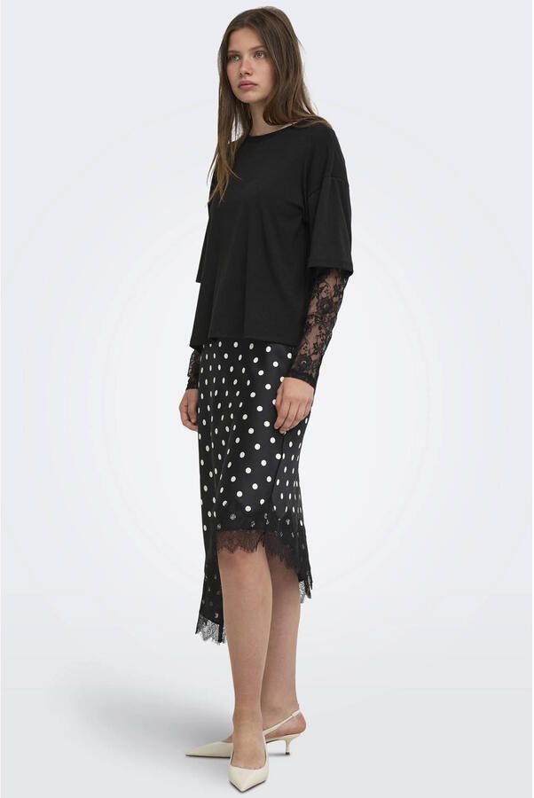 Only Regular fit shirt met lange mouwen met viscose model 'TAHLIA' ' - Foto 2