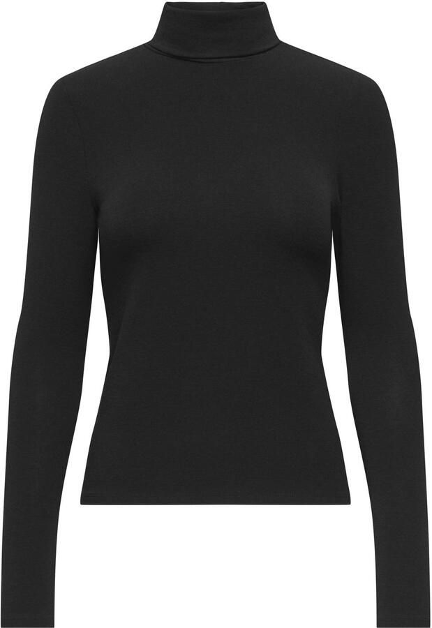 Only Regular fit shirt met lange mouwen met viscose model 'GLAMOUR'