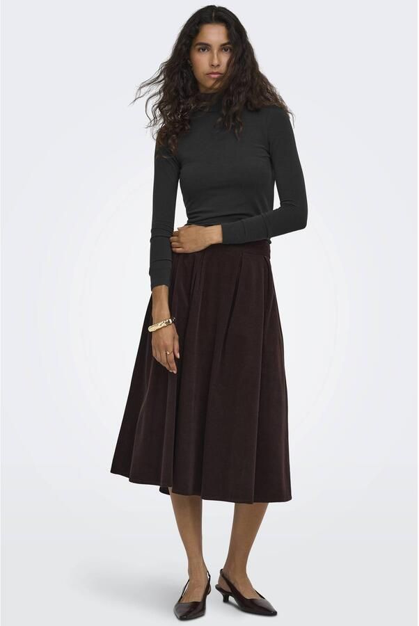 Only Regular fit shirt met lange mouwen met viscose model 'GLAMOUR'