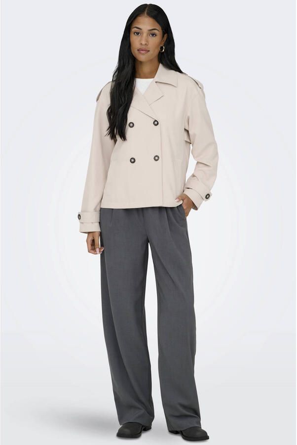 Only regular fit trenchcoat-jack met reverskraag model 'HANNAH' - Foto 2