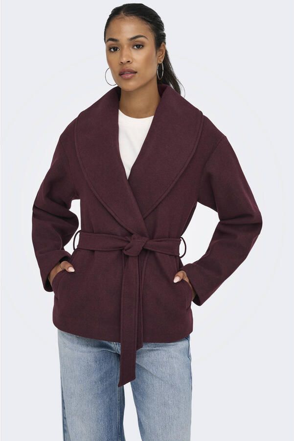 ONLY trenchcoat donkerrood