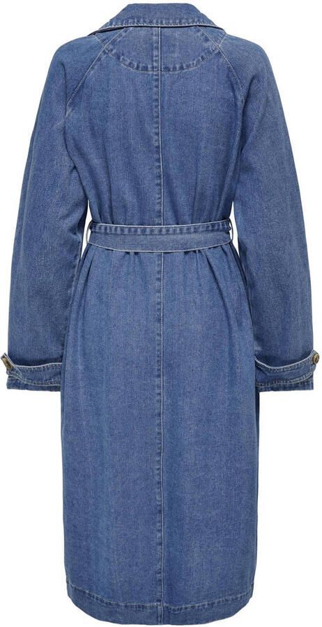 Only Lange oversized jeansjas van katoenmix model 'MALOU'